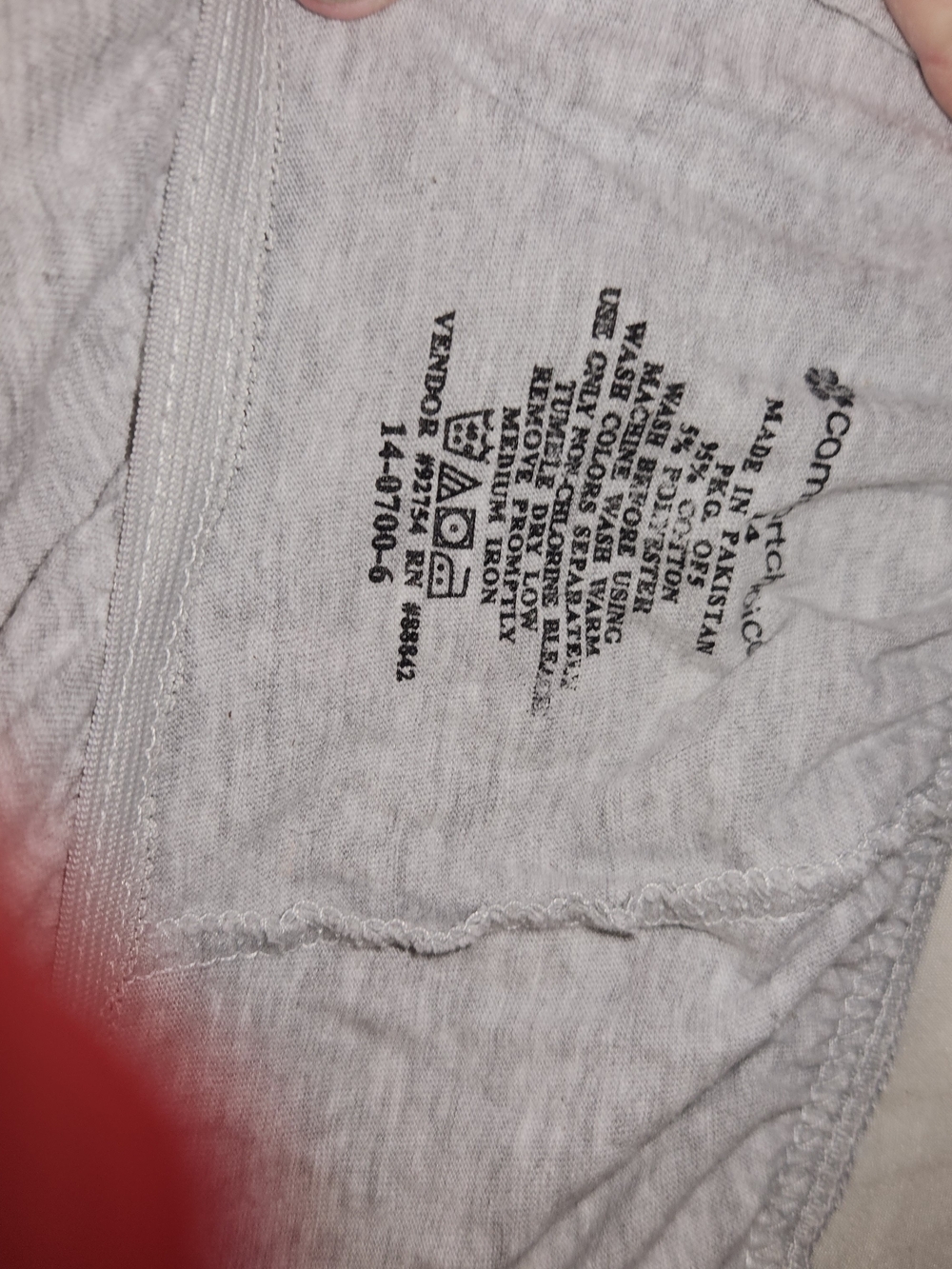 Light Gray Cotton Boxer Shorts - Picture 5 of 5